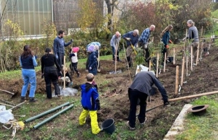 November 2025, RC Rheinfelden-Fricktal and RC Laufenburg-Fricktal working Hands-On in the Bird Park Ambigua
